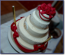 Tort weselny angielski TW 004