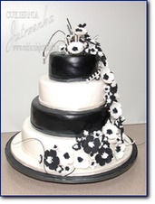 Tort weselny angielski TW 008