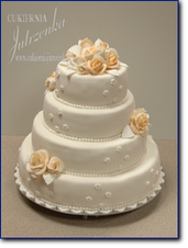 Tort weselny angielski TW 003