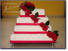 Tort weselny angielski TW 012